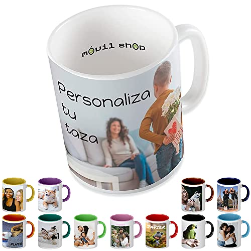 Comprar Movilshop Taza Personalizada Personaliza Tu Taza con Foto BlackFriday y Texto Imagen Cerámica con Familiares Amigos niños - Regalo Original para Empezar el día Tomando Café Cargadito o té. Top Precio 2024 | regaloscumple.com