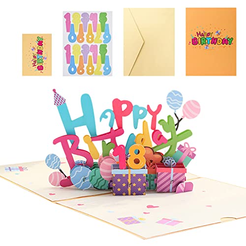 Comprar Skytowards Tarjeta Felicitacion Cumpleaños 3D Tarjeta Cumpleaños Originals con Sobre Tarjeta Creativa Pop-up Feliz Cumpleaños Tarjetas Happy Birthday Postal para Regalos Cumpleaños Niños y Amigos Rebajas 2024 | regaloscumple.com