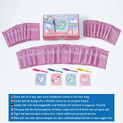 Dónde comprar en España Bolígrafo Tinta Invisible y Libreta Unicornio Pack x32 - BONNYCO