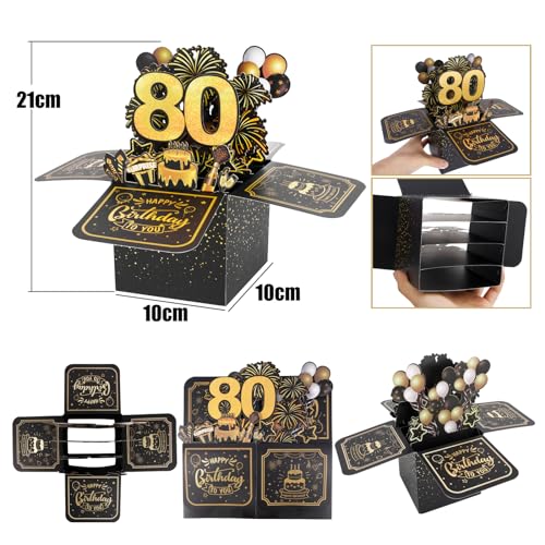 Dónde comprar en España BOFUNX Felicitación 80 Pop 3D Emergente Original Feliz a Amigos