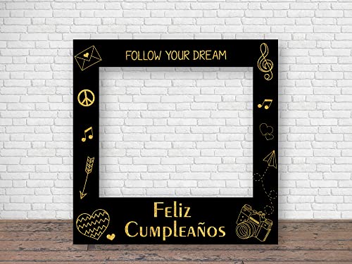 Comprar Oedim Photocall Feliz Cumpleaños 90 x 90 cm Eventos o Celebraciones puntuales Ventana Troquelada Ideas para regalar Photocall Divertido Ofertas 2024 | regaloscumple.com