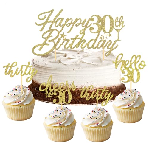 Comprar 13 unidades con purpurina para 30 cumpleaños Navidad decoración cumpleaños 1993 accesorios para fiestas decoración tartas (dorado) Ofertas 2024 | regaloscumple.com