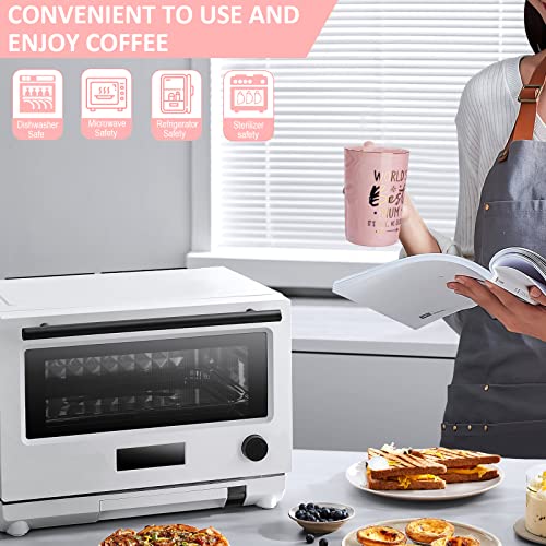 Dónde comprar en España Café mármol mármol onzas, divertido niños su día madre, rosa, regalo caja