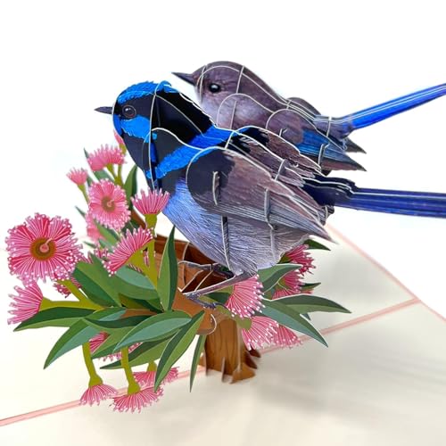 Consigue Navidad ahora ForeverGiving Wren - Tarjeta felicitación desplegable – Tarjeta 3D para amantes los pájaros – para cumpleaños bodas aniversario y otras ocasiones para mamá abuela esposa marido Top Precio 2024 | regaloscumple.com