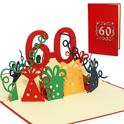Comprar Lin Pop Up Catálogo tarjetas felicitación por 60 beeeeestial Día tarjetas cumpleaños tarjetas felicitación Tarjetas felicitación Cumpleaños Top Precio 2023 | regaloscumple.com