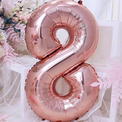 Comprar ahora Vthoviwa 40 Pulgadas Globo Numero 22 Rosa Oro Globos 22
