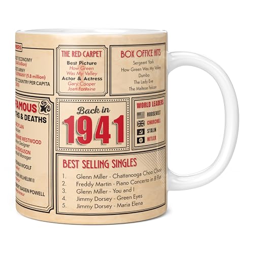 Oferta Mug - cumpleaños – vuelta 1941 este regalo y regalos mujeres, cumpleaños 82 taza