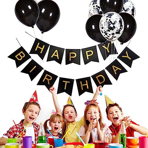 Dónde comprar en España Feelairy Cumpleaño años Negro Cumpleaño años Globos Cumpleaños Globo Birthday Fiesta 51 Hombre