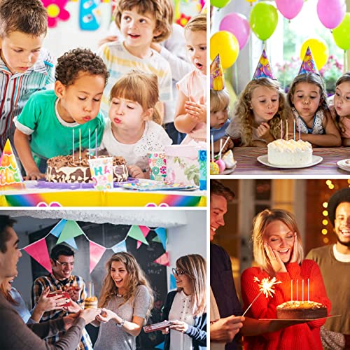 Ofertas de última hora Velas de pastel de cumpleaños 16 piezas altas de pastel