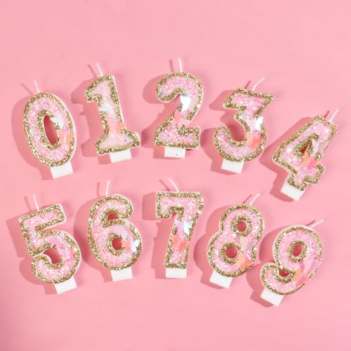 Comprar en Amazon Velas con 20 20 oro tartas, pastel 20 decoración mariposa cumpleaños