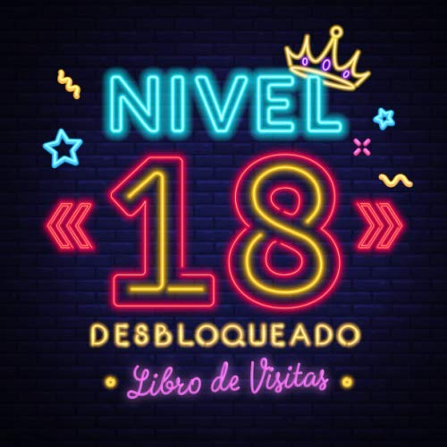 Consigue ahora Nivel 18 BlackFriday desbloqueado: Libro visitas para el 18 cumpleaños – Regalos originales para hombre - 18 años gamer decoración - Libro firmas para felicitaciones y fotos los invitados Top Precio 2023 | regaloscumple.com