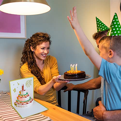 Comprar ahora Tarjeta Cumpleaños con Música y Luz 3D Pop Up Tarjeta