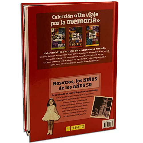 Comprar ahora Libro la década los 50 con tarjeta personalizada - Regalo cumpleaños