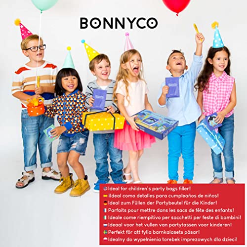 Ofertas de última hora BONNYCO Bolígrafo Tinta Invisible y Libreta Animales Oceano Pack x32 Detalles Cumpleaños Niños, Regalos Niños Colegio, Piñatas de Fiesta Infantil