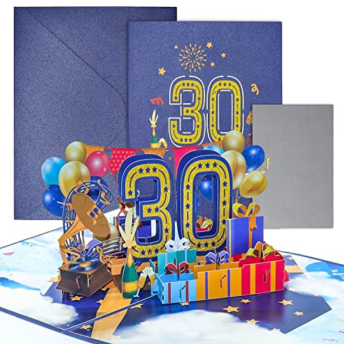 Consigue ahora Tarjeta Cumpleaños Tarjetas Pop Up 3d Cumpleaños BlackFriday Set Postales Cumple con Sobre para Mujer Mujeres Madres Niñas Hombres Amigos Regalos para 30 Cumpleaños Top Precio 2024 | regaloscumple.com