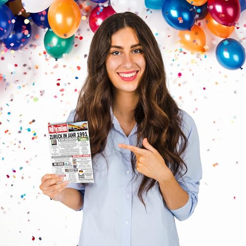 Ofertas en regaloscumple.com Stuff4 33 tarjetas   cumpleaños para hombres y mujeres - Regreso al año 1991 - 33 Feliz cumpleaños aniversario aniversario boda tarjeta vintage nacido 1991 127 mm x 178 mm tarjetas   felicitación