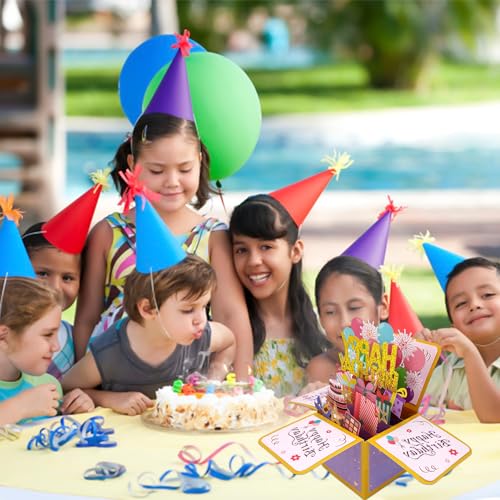 Dónde comprar en España Felicitación 3D con sobre, pegatina 1 pieza, regalo tarjeta 3D niños