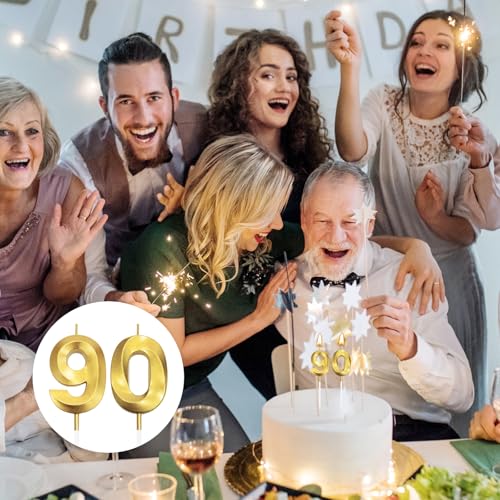 Comprar ahora Vela con Dorada Diseño - 0, con Decoración Vela Fiesta Aniversario Decoración