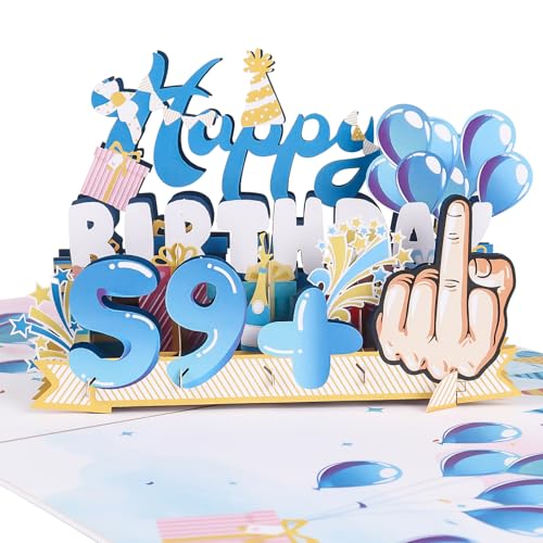 Consigue ahora Tarjeta Cumpleaños Número 60 Tarjeta Felicitación Pop up Tarjeta Felicitación 3D con Sobre 59+1 Tarjeta Aniversario Original Adecuada Catálogo para Mujeres o Hombres Ofertas 2025 | regaloscumple.com