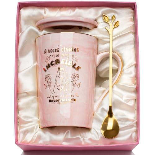 Consigue ahora Regalos Originales para Mujer Regalo Catálogo Mujer Regalo Cumpleaños Muje-r Taza Cerámica 400ml Regalos Personalizados para Muje-r Regalos para Mujers Taza con Tapas Cucharas Tarjetas Cajas Regalo Ofertas 2025 | regaloscumple.com
