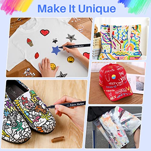 Ofertas de última hora Ihaspoko Para 12 Rotulador Permanente Jeans Bolsas Zapatos