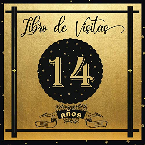 Comprar Libro Visitas Regalos 14 años: Libro Elegante y Refinado Para Celebrar Un Evento Especial | Regalos y Decoraciones Cumpleaños Para Hombres y Mujeres | Gran Formato Moderno | 100 páginas Ofertas 2025 | regaloscumple.com