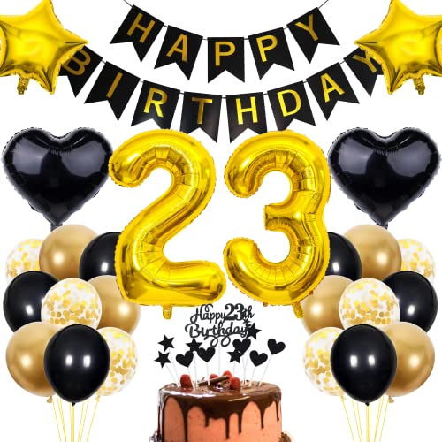 Consigue ahora Decoración 23 Cumpleaños Decoración Torta Negra Cumpleaños 23 Años Hombre Decoración Fiesta Oro Negro 23 Cumpleaños Hombre Catálogo Mujer Decoración Torta 23 Cumpleaños Mujer Decoración Cumpleaños 23 Años Top Precio 2024 | regaloscumple.com