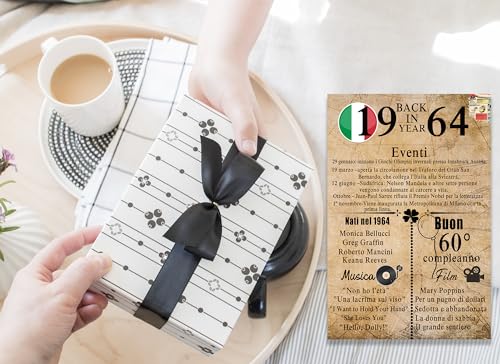 Top Precios Tarjeta   felicitación   60 años+60 años Etiqueta para botellas - Happy Birthday 60 años con sobre idea regalo original 60 años   cumpleaños - Tarjeta   cumpleaños 60 años hombre mujer