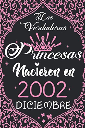 Consigue ahora Las Verdaderas Princesas Nacieron en 2002 Diciembre: Regalo cumpleaños 18 años para mujeres cuaderno forrado cuaderno cumpleaños regalo ... niñas tía Regalos novia 6 * 9 pulgadas 120 pagina Rebajas 2024 | regaloscumple.com