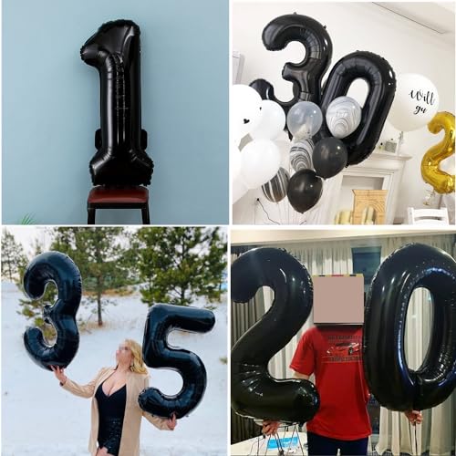 Ofertas en regaloscumple.com Globos 22 Años cumpleaños Negro dorado decoración cumpleaños 22 años
