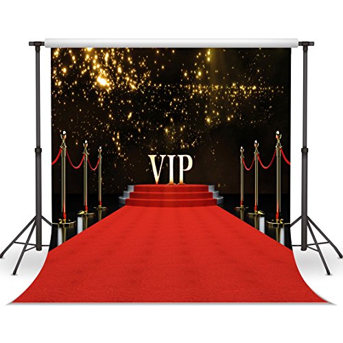 Consigue Regalos ahora LYWYGG 8x8FT Fondo De Fotografía De Vinilo Fondo De Alfombra Roja Fondo De Hollywood Fondo De Fotografía De Fiesta De Cumpleaños Accesorios De Fotografía De Estudio CP-45-0808 Top Precio 2025 | regaloscumple.com