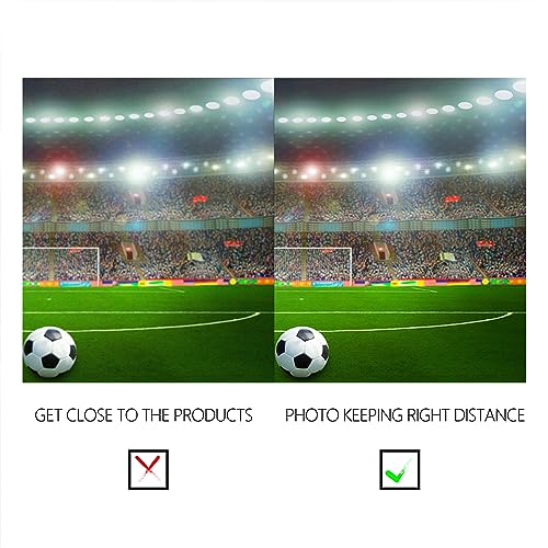 Comprar ahora YongFoto 1 5x1m Vinilo Fondo   Fotografia Campo   fútbol Luces   Escenario Deportivo Interior   Hierba Verde Telón   Fondo Fiesta Niños Boby Retrato Personal Estudio Fotográfico Accesorios