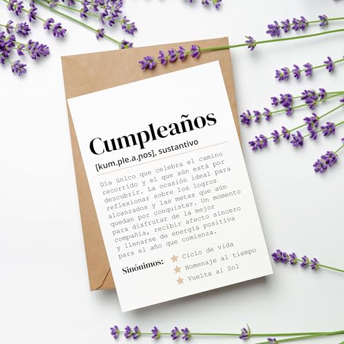 Ofertas CONTRAXT cumpleaños. original felicitacion hombre Tarjeta Cumpleaños cumpleaños mujer amiga