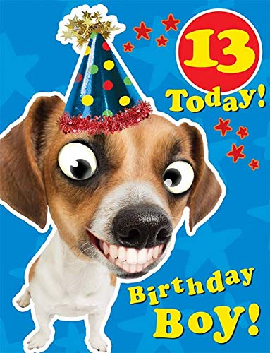 Comprar Piccadilly Greetings Piccadilly Greetings - Tarjeta 13 Ideas para regalar cumpleaños para niño 13 a 7.25 x 5.5 pulgadas beige amarillo roble negro azul Ofertas 2024 | regaloscumple.com