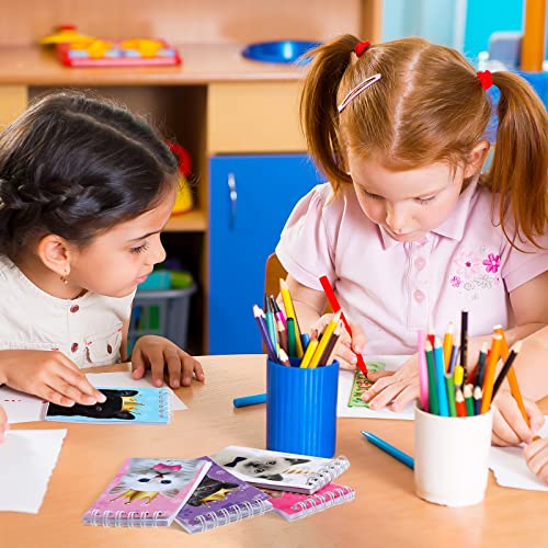 Comprar en Amazon 24 Notas Gato Cuaderno Bolsillo Espiral Lindo Gato Cuadernos en Regalo Gato Niñas