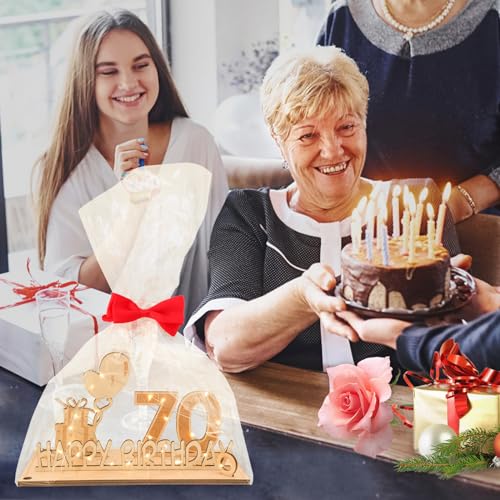 Dónde comprar en España Cumpleaños Hombre y Mujer Regalo 70 años con Tira Luces LED