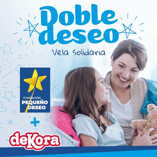 Comprar ahora Vela Cumpleaños Solidaria | Velas Especiales de Estrella - Doble Deseo para Ayudar a Niños Enfermos Número 3