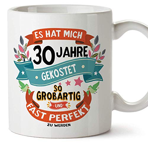 Comprar MUGFFINS Catálogo Taza - Cumpleaños 30 (en alemán) Rebajas 2025 | regaloscumple.com