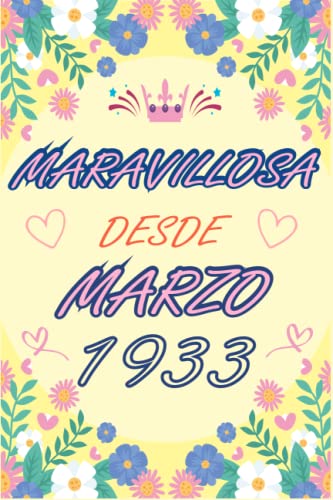 Comprar CUADERNO MARAVILLOSA DESDE MARZO 1933: Regalo 90 cumpleaños para mujeres y hombres ideas 90 cumpleaños... un cumpleaños... divertido Cumpleaños cuaderno ... regalo 90 cumpleaños para él/ella. Rebajas 2024 | regaloscumple.com