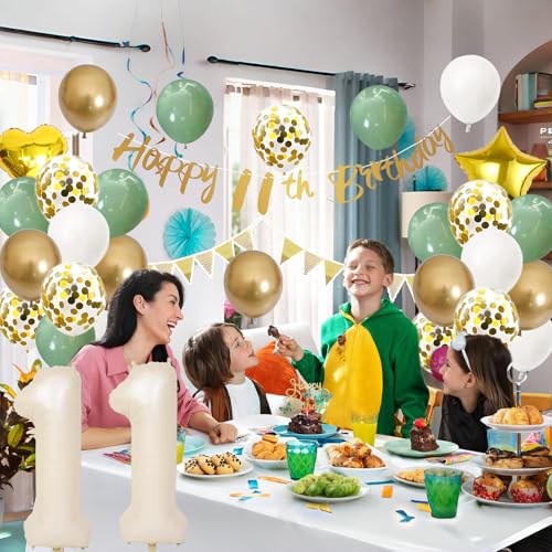 Ofertas de última hora UDRKFOPK Globos 19 años cumpleaños aguacate verde, número para cumpleaños, decoración niña, globos niña hombre mujer decoraciones fiesta