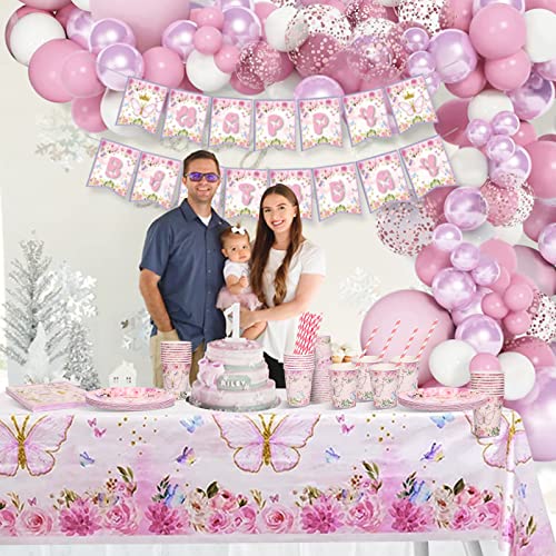 Ofertas de última hora Vajilla 16 Vajilla Vasos Platos con cumpleaños Fiestas Aniversarios Shower