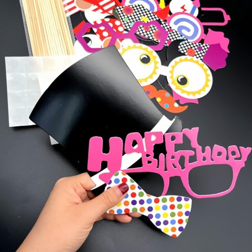 Comprar ahora JZK 32x Party Photo Booth Foto Prop fotomatón de Fiesta