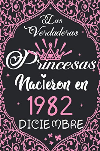 Comprar Las Verdaderas Princesas Nacieron en Catálogo 1982 Diciembre: Regalo cumpleaños 38 años para mujeres cuaderno forrado cuaderno cumpleaños regalo ... niñas tía novia 6 * 9 pulgadas 120 pagina Top Precio 2024 | regaloscumple.com