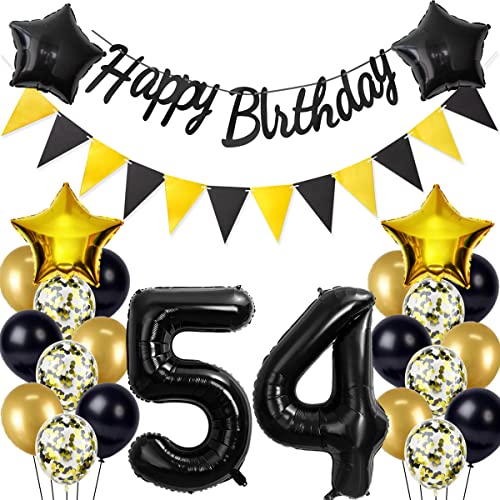 Consigue ahora Globos 54 cumpleaños para hombre y mujer decoración cumpleaños 54 años para hombre mujer 54 años decoración Promoción cumpleaños para 54 cumpleaños para hombre decoración 54 cumpleaños Rebajas 2025 | regaloscumple.com