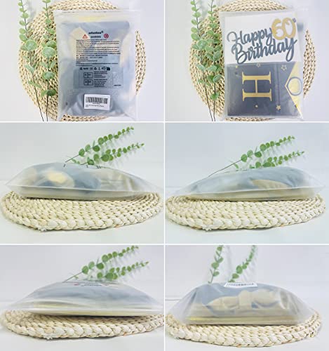 Dónde comprar en España 60 Cumpleaños Mujeres, Negro Años Cumpleaños, Fiesta Globos Guirnalda globos y