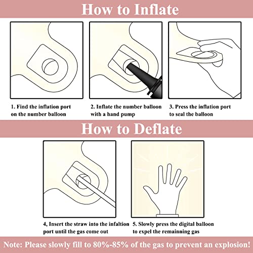 Oferta Flash Oro rosa Número 18 Globos 40 Pulgadas Papel Aluminio Grande