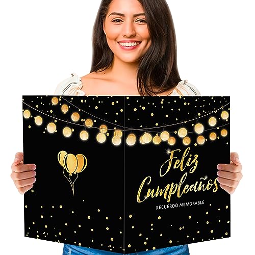 Comprar BOFUNX Tarjetas Regalos Felicitación Cumpleaños Postal Original Grande Carta Felicitaciones Regalo para Feliz Cumpleaños a Familias Amigos Niños 35x27 5cm Rebajas 2024 | regaloscumple.com