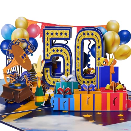Oferta Magic - emergente aniversario 50 boda, felicitación tarjeta 50 boda, felicitación