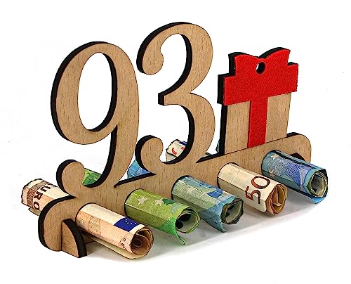 Consigue ahora Giftota Regalo Madera para Promoción 93 Cumpleaños - Libro Visitas Letrero Madera 93 Años para Hombres y Mujeres - Regalo Dinero Madera - Decoración Madera para Amigos y Familiares Top Precio 2024 | regaloscumple.com