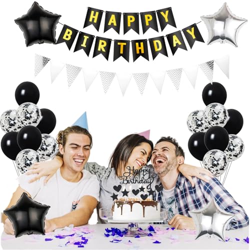 Top Precios Globos cumpleaños Mujer Negros Años Cumpleaños topper cumpleaños años Cumpleaños años Mujer 36 hombre